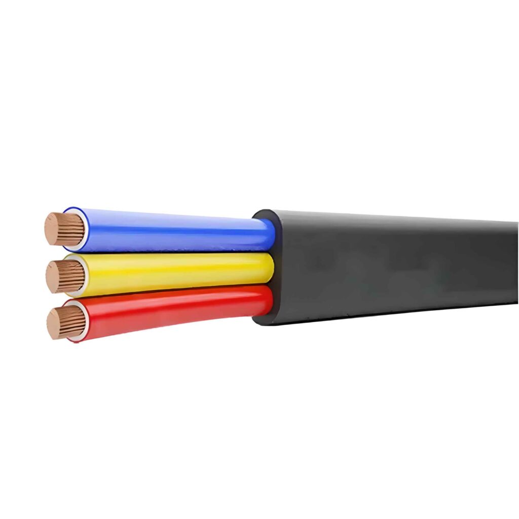 Submersible sheathed pvc wires